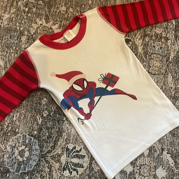 Hanna Andersson Spider-Man pj size 10 - Picture 3 of 5